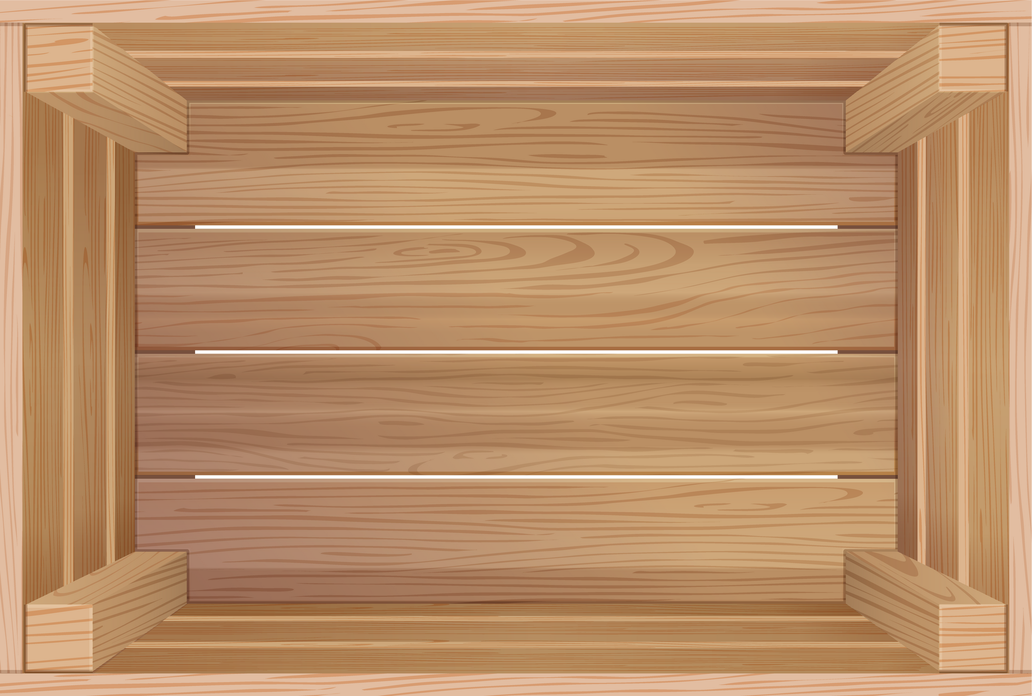 Empty Wooden Crate